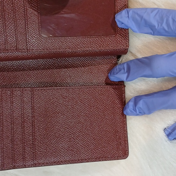 Coach Single Fold Medium Leather Wallet Tan - Picture 3 of 7